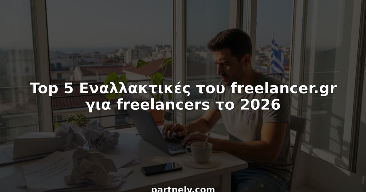 Top 5 Εναλλακτικές του freelancer.gr για freelancers το 2026